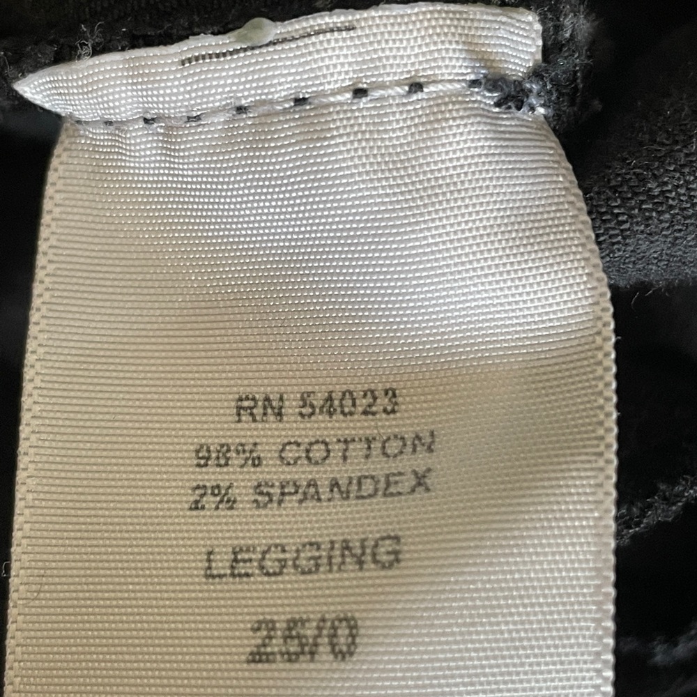 GAP 1969 ULTRA SKINNY BLACK DENIM JEANS SIZE 25/0 EUC - Picture 11 of 11
